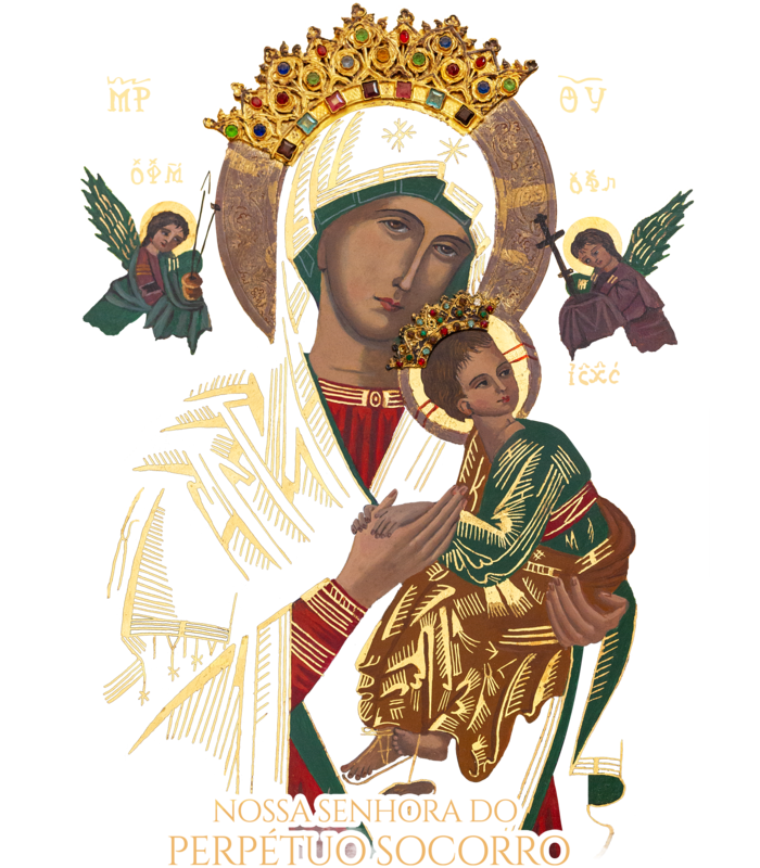 Camiseta Preta Perpétuo Socorro | Reserva INK